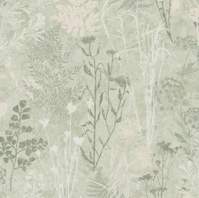 Superfresco Easy Organics Sage Removable Wallpaper Green 56SQ Coverage