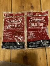 Coleman Insta-Clip #21 Mantles 2 Pack, Lot of 2 (4 Mantles) - NIP