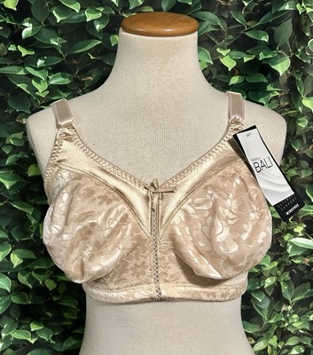 Beauty by Bali Bra Ultimate Support Wire-Free Nude 36DD New