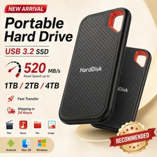 128TB Mini External SSD External Hard Drive D...