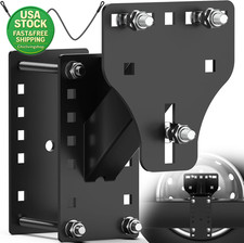 Trailer Spare Tire Mount 3-Nut Carrier Fits 4 5 6 8 Lug Wheels 180Lbs