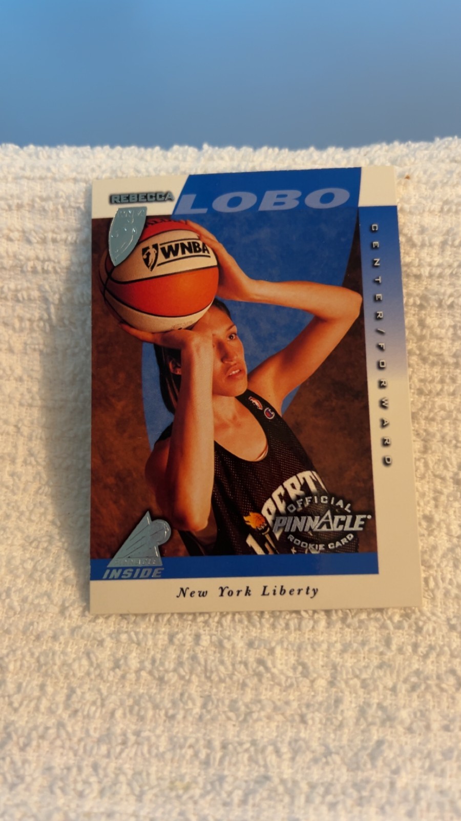 Rebecca Lobo 1997 Pinnacle Inside WNBA #3 Base Price Guide