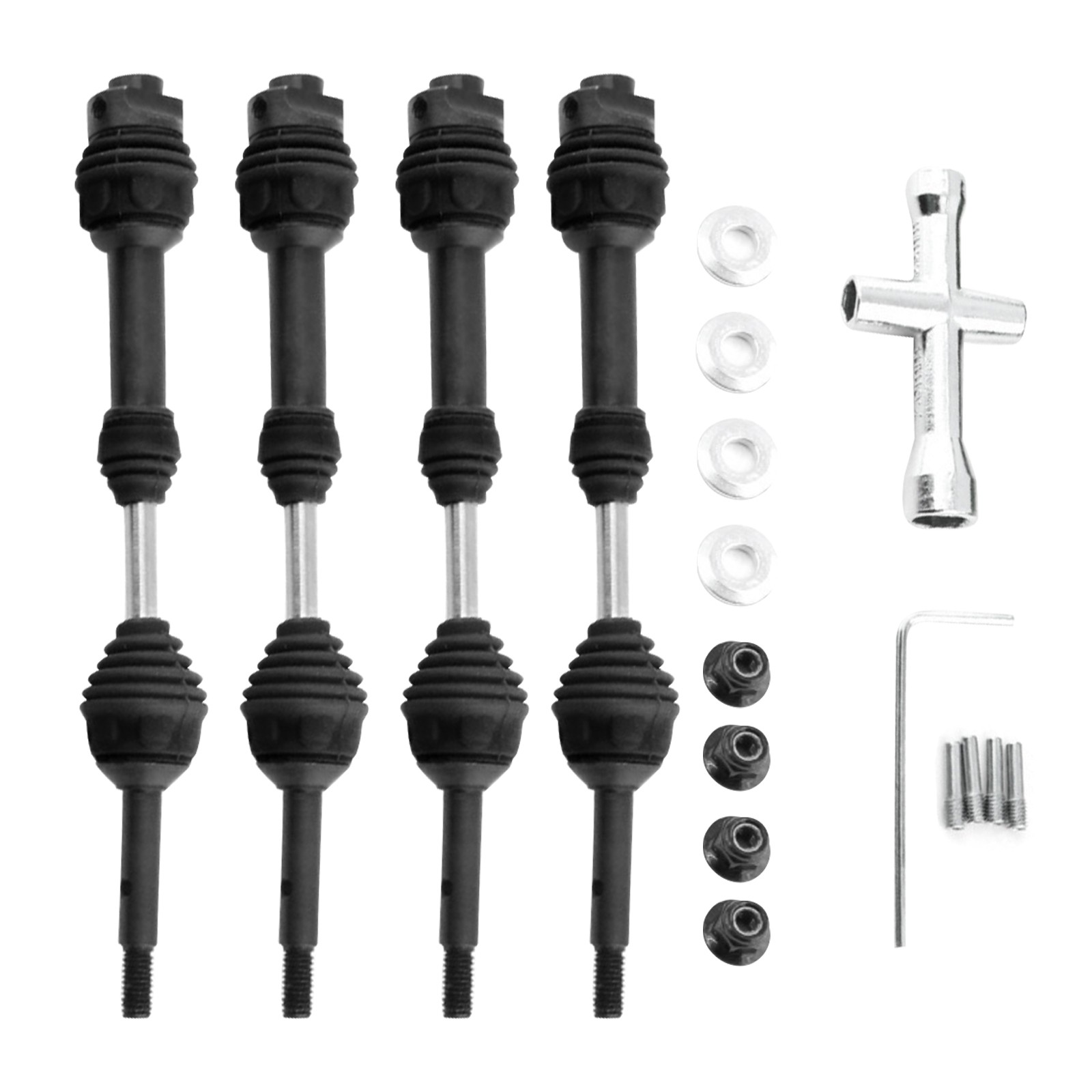 Metal Drive Shaft For Traxxas Hoss/rustler/slash/stampede 4x