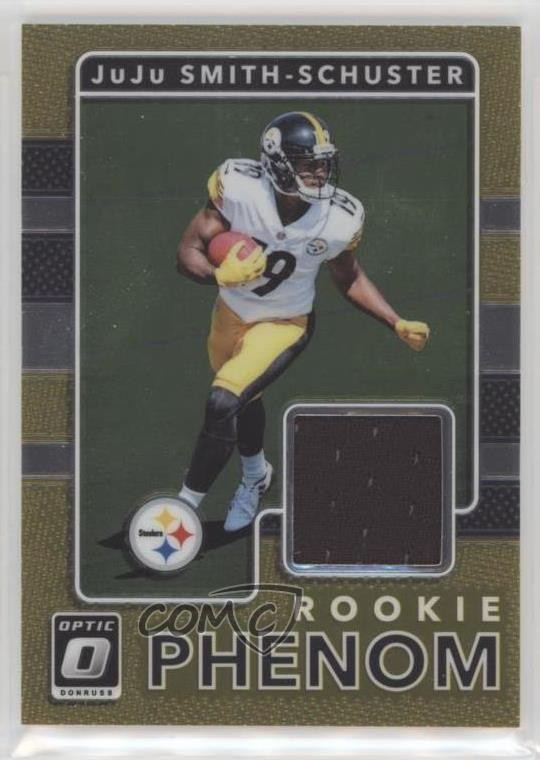 2017 Donruss Optic Rookie Phenom Jerseys JuJu Smith-Schuster #16 RC wd9