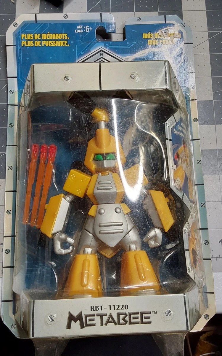 Figurines Medabots Hasbro – Metabee, Sumildon, Rokusho – Interchangeables – Occasion