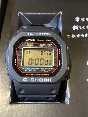 Casio G-Shock DW-5000C-1A 1983 First Model Vintage Watch Serviced Used