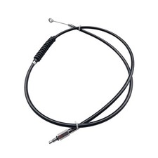 62.9" Clutch Cable Wire Stainless Steel Braided 160cm Long Cable with Harley ...