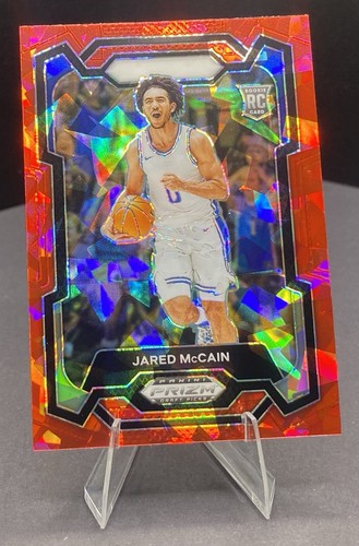 2024 Panini Prizm Draft Picks - Jared McCain - RED ICE #35 (Duke) Rookie Card RC - Bild 1 von 2