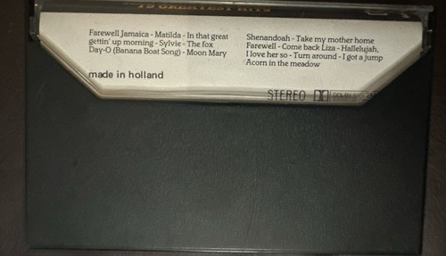 Harry Belafonte 15 Greatest Hits Matilda The Fox Moon Mary Day-O Cassette - Picture 4 of 4