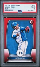 2023 BOWMAN NPB RED #95 HIROMI ITOH 4/5 PSA 9