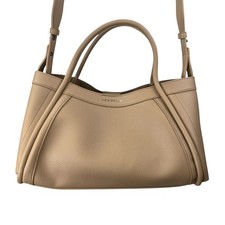 Borsa a tracolla Newbella Kelly beige chiaro nuda ecopelle vegan ciottoli borsa a mano