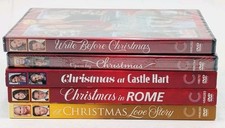 Lot of 5 Hallmark Channel Christmas Movie DVDs Chabert Chenoweth Holiday Romance