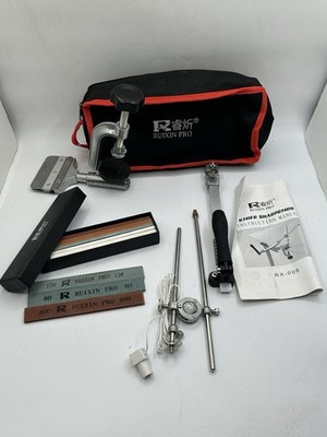 RUIXIN PRO RX-008 Knife Sharpener System Kit w/ Stones & Accessories