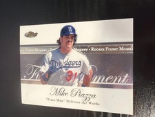 Mike Piazza 2007 Topps Finest - Finest Moments Card #RFM-MP. Los Angeles Dodgers
