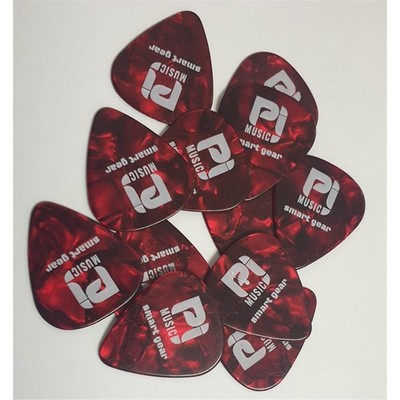 pi-music Celluloid Guitar Pick Set - hard