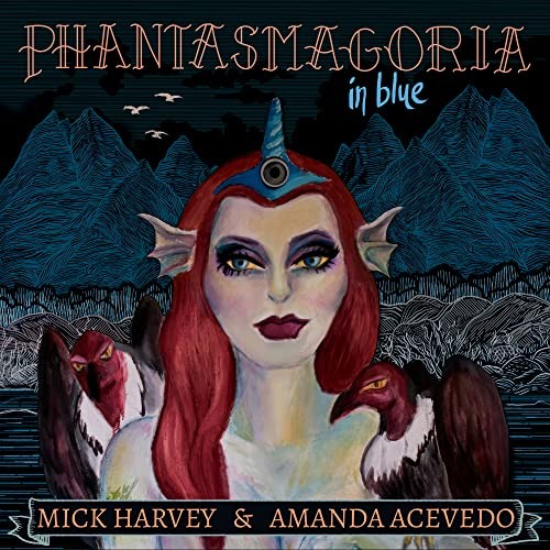 Mick Harvey Amanda - Phantasmagoria In Blue - Vinyl Record 12 Reco - G1398Z-image