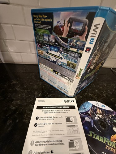 Star Fox Zero (Nintendo Wii U, 2016) CIB - Picture 3 of 5