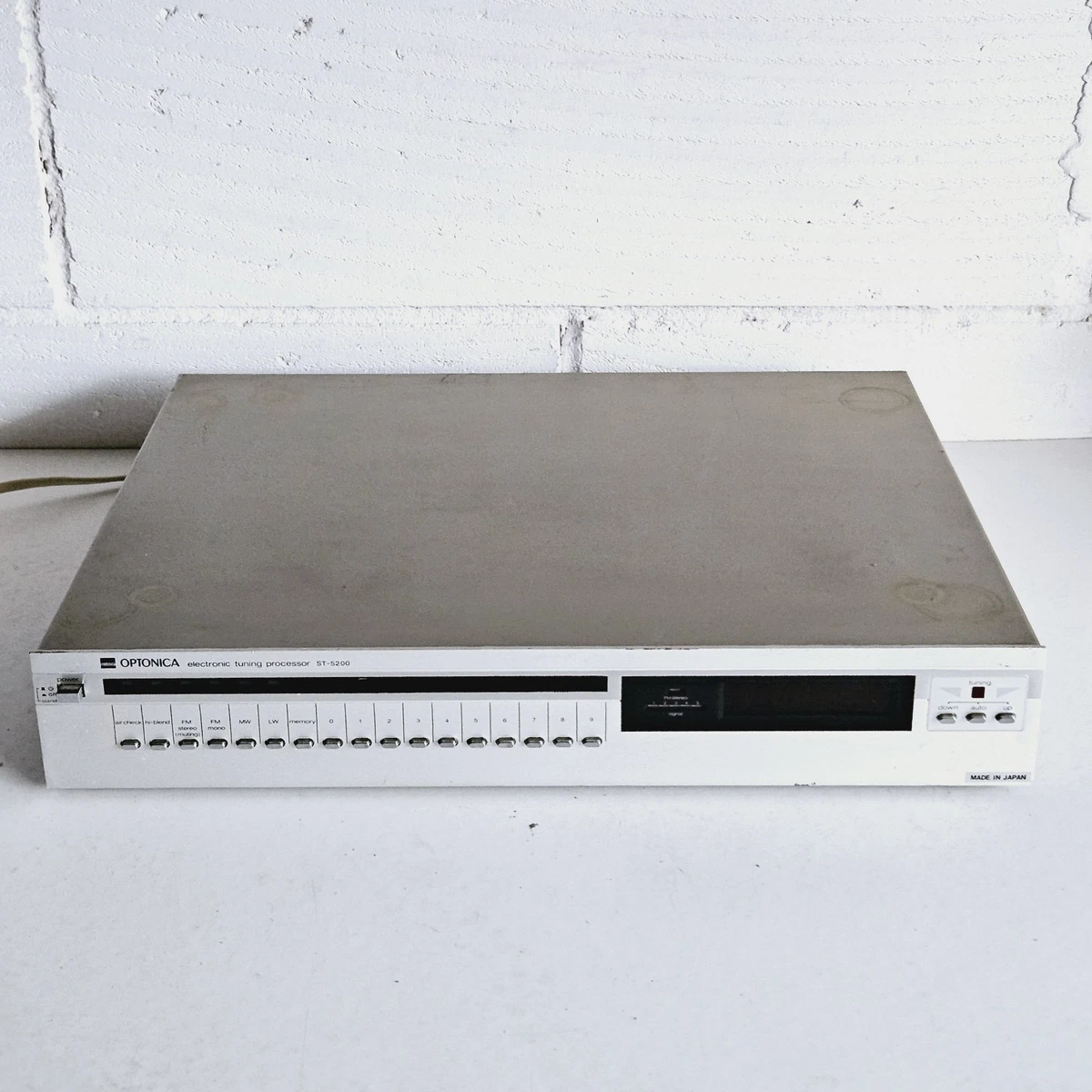 Tuner Sharp SA-101HB Vintage 1980s - Récepteur Stéréo FM/MW/LW 3 Bandes