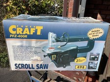 Electric Power Craft Scroll Saw PFZ 400R, powered up worked