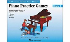 Piano Practice Games Book 1 - Hal Leonard Student - Spiral-bound - Very Good