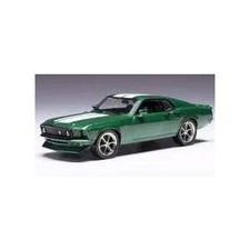 IXO Ford Mustang Custom 1969 Metallic Green Classic Muscle Model Car 1/43