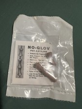 No Glov Vintage Tiro con l'arco Gomma Salva dita e Fiocco Protezione Marrone