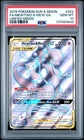 2019 POKEMON SUN & MOON UNIFIED MINDS #222 FULL ART/MEWTWO & MEW GX PSA 10