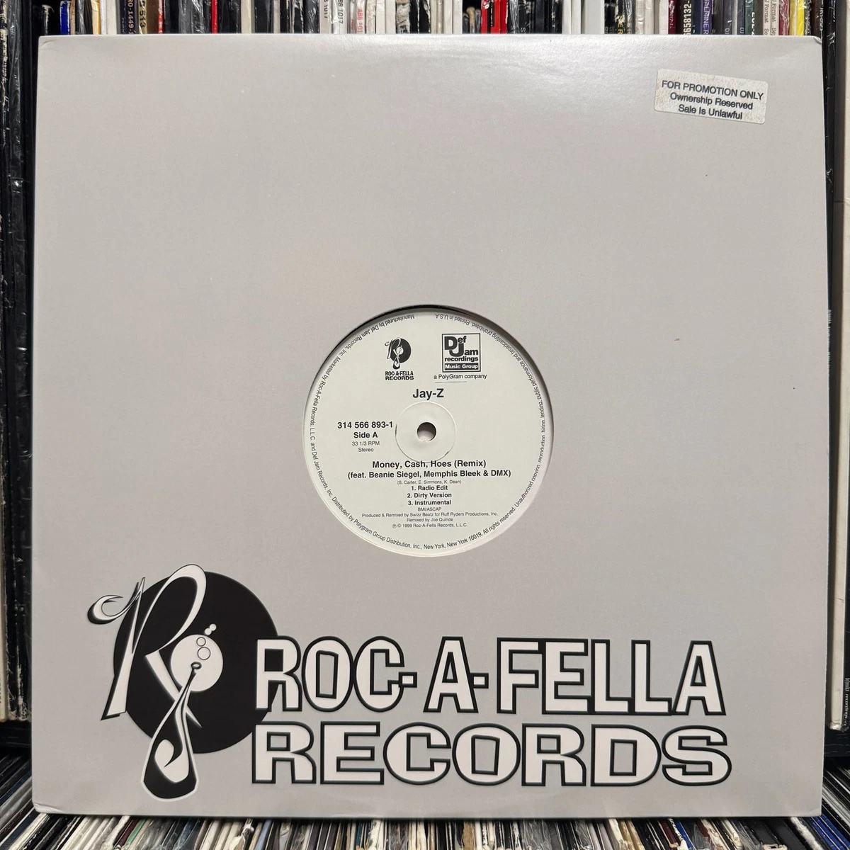Jay-Z Mint (M) Sleeve Single Vinyl Records for sale | eBay