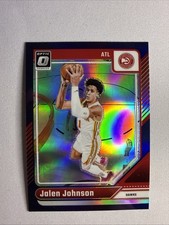 2024-25 Panini Donruss Optic - Jalen Johnson #79 Purple Prizm