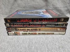 Lot Of 4 LAKE PLACID DVD's 1, 2, 3 And The Final Chapter