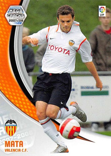 Juan Mata #304BIS 2007 Panini Megacracks card