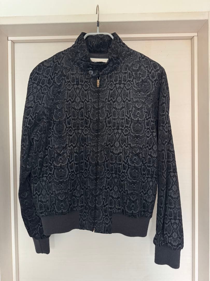 CELINE Python pattern zip up jacket rare - image 1