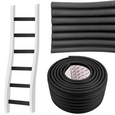 6.6 FT Black Bunk Bed Ladder Pads PVC Soft Corner Protectors with Strong Adhe...