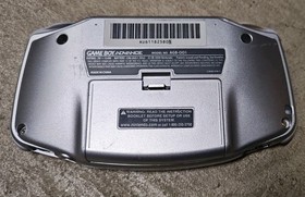 Nintendo Game Boy Advance Silver Tested Free S/H 