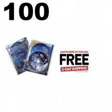 100 CheckOutStore Clear 2 Disc CPP Sleeves DVD Booklet 1-3 DAYS