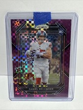 DANIEL BELLINGER RC 2022 Panini Prizm #364 Purple Rookie SP #/49 Giants