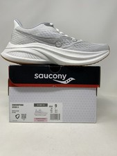 Women's Saucony Endorphin Speed 5, White/Gum, 9 B Medium US