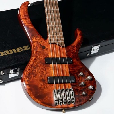 E-Bassgitarre Ibanez BTB775PB 5-saitig S/N I 091000976 mit Hartschalenkoffer