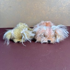 2 Russ Berrie Sparkle Teacup Yorkie Yorkshire Terrier Plush Dog 259 Gilda's Club