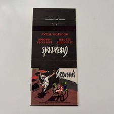 Carrabba's Houston TX Vintage Matchbook Cover TSC5-MB9