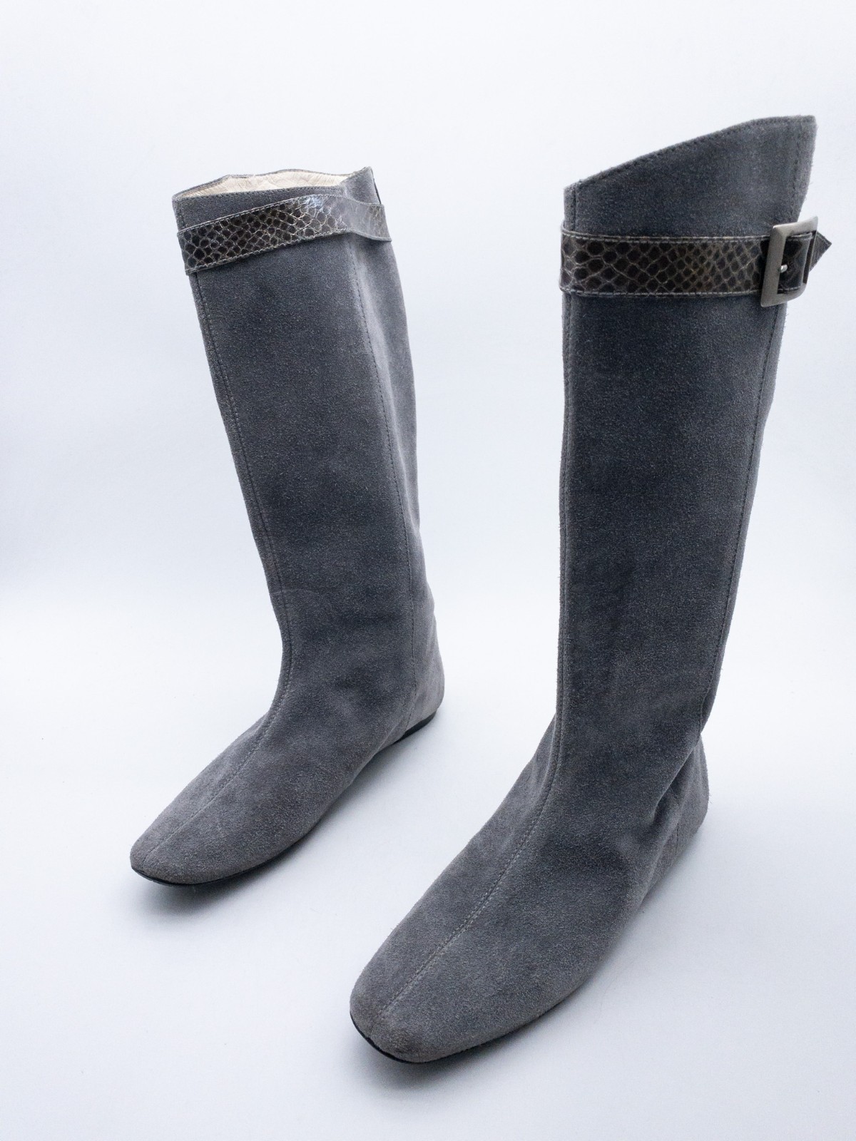 Botines De Mujer Elegantes Grises Talla 40 EU Art 35964-80