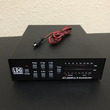 LDG Electronics AT-200ProII Autotuner 200W Automatic Antenna Tuner *Untested*