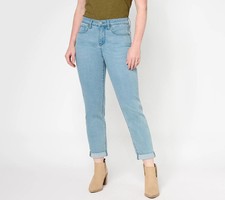 CT 3157 NYDJ Margot Girlfriend Jeans Kingston Women's SIZE 14