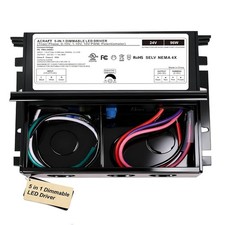 24V Dimmable LED Driver, UL Listed TRIAC/0-10V/PWM/ELV/MLV 24v Led Driver 96W 