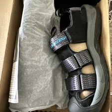 Exustar Clipless SPD Cycling Sandals SS515 Black 47-48 4 Straps E-SS515