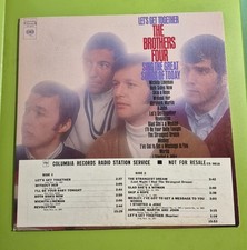 THE BROTHERS FOUR Let's Get Together COLUMBIA 1969 PROMO 12" LP VINYL RECORD