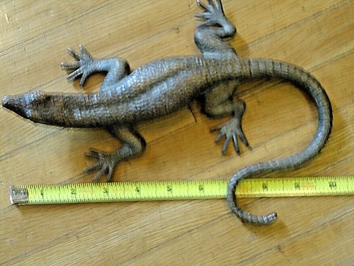 BRONZE LIZARD / KOMODO DRAGON / BRONZE LIZARD - Picture 7 of 8