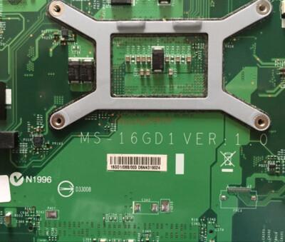 MS-16H61 マザーボード VER-1.0 Ms-16gd1 Ms16gd1 Ver 1.0 for MSI Cx61 Laptop Motherboard Intel CPU