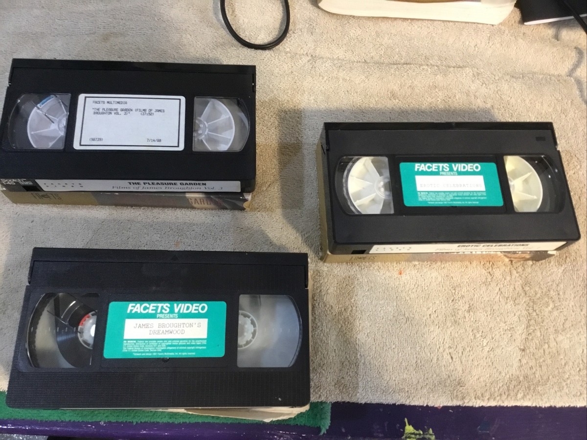 The Films of James Broughton. Facets Video. 3 VHS Tapes. RARE | eBay 