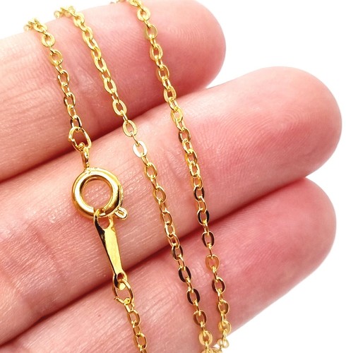 Necklace Chains Silver Gold Plated Trace Anchor Chain Jewellery Making and Craft - Picture 21 of 23
